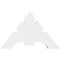 Ekena Millwork Vanguard Architectural Grade PVC Gable Bracket, 36"W x 22 1/2"H x 4"D x 6"F, 15/12 Pitch GBP036X23X0406VAN00 - alternate 3